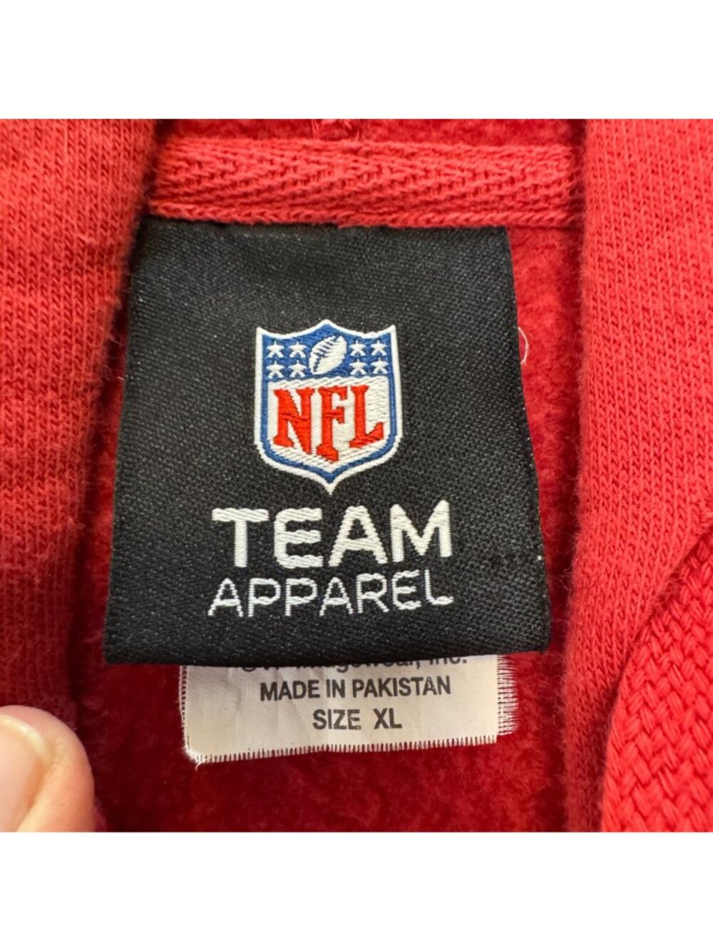 NFL Team Apparel Arizona Cardinals Men's XL Full Zip Hoodie - Picture 5 of 10